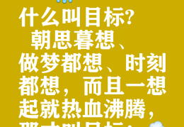 树立目标的名言警句大全摘抄(关于树立目标)