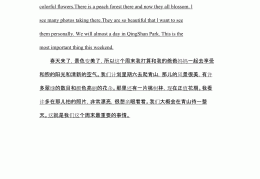 目标英语作文带翻译(有关目标的英语作文带翻译)