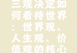 如何形成自己的价值观(如何形成一个有价值的观点)