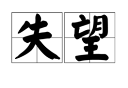 对某种事物失去信心的词语(对某种事物失去信心的词语是什么)