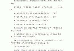 励志语录经典长篇摘抄(励志语录经典长篇摘抄100字)