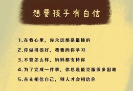 给孩子信心和鼓励的句子(给孩子信心和鼓励的句子考试加油的话)