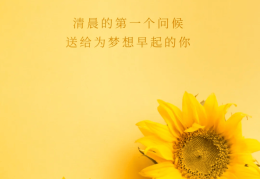 积极正能量励志早安语(早安积极正能量短句)