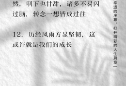 致生活致自己短句(致自己的生活短句)