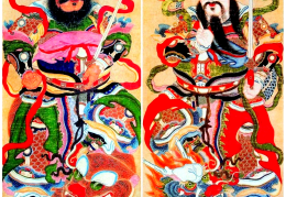 最初的门神是郁垒和谁?(门神 郁垒)