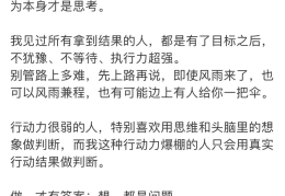 行动力的意义(行动力的重要性句子)