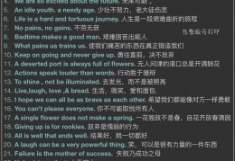 人生哲学英语句子摘抄(人生哲学 英语)