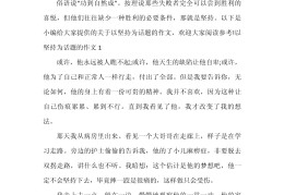 坚持自己的信念议论文800字怎么写的(坚持自己的信仰作文)