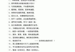 学生正能量激励语简短(学生正能量励志句子)