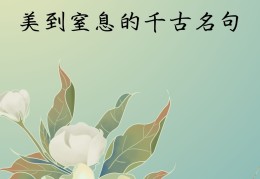 信念的诗句格言或警句(信念的诗词名句)