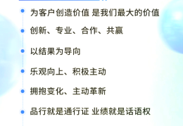企业的文化系列价值观(企业文化价值观的四个维度)