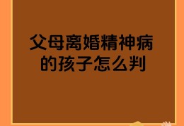 母亲是后天精神病,对孩子有影响么(母亲后天精分遗传概率)
