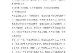 职业生涯规划书3000字大学生护理(大学生职业生涯规划书2000字范文护理)