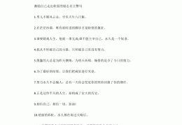 励志名言短句激励学生(励志名言短句激励学生感悟)