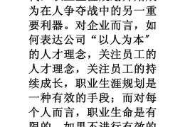 职业生涯规划书价值观有哪些(职业生涯规划价值观及其含义)