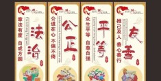 中国核心价值观24个字图片(中国核心价值观24个字的具体内容)