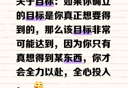 目标方向的名人名言(有目标和方向的哲理句子)