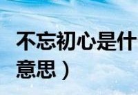 不忘初心,砥砺前行意思拼音(不忘初心,砥砺前行意思拼音怎么读)