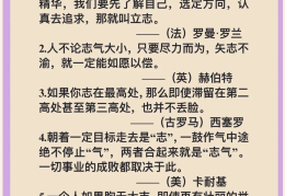 树立目标的名言警句大全图片(树立目标金句)