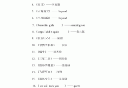 90后励志的歌(90励志歌曲大全)