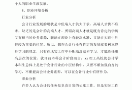 财务职业生涯目标(财务职业生涯目标是什么)
