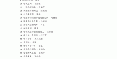 2021励志校园歌曲(好听的校园励志歌曲)