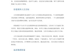 概念解释题:价值观(价值观念是什么意思举例)