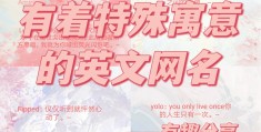浅陌初心的英文网名(浅陌初心最搭的网名)