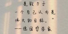 明确自己目标的名言(明确自己目标的例子)