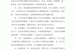关于坚持的优美语段摘抄(关于坚持的唯美语段)
