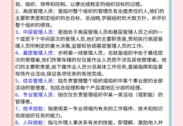 管理学中组织目标的作用有哪些(组织目标和管理目标的区别和联系)