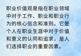 职业价值观怎么写范文150字(职业价值观怎么写范文150字左右)