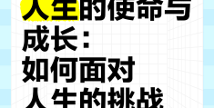 人生使命的理解和感悟(人生使命的理解和感悟作文)