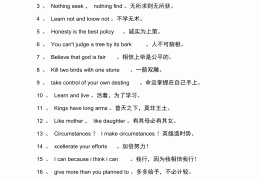 励志的句子经典语录短句英文带翻译(励志的句子经典语录短句英文带翻译)