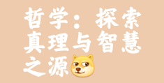 哲学是什么答案(哲学是什么玩意儿)