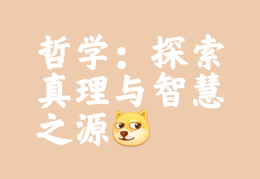 哲学是什么答案(哲学是什么玩意儿)